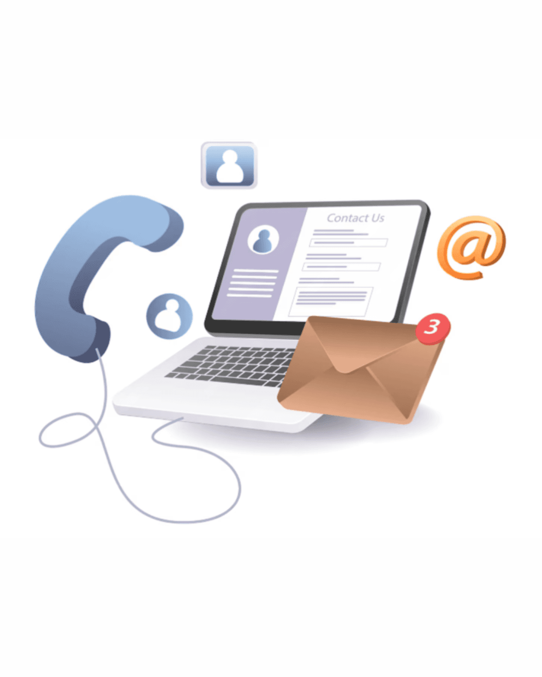contact illustration